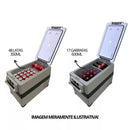 [MÊS DOS PAIS] Mini Geladeira Portátil 45 Litros 12V/24V 110v/220v Caminhão Ônibus Van Camping Barco Lancha Pesca